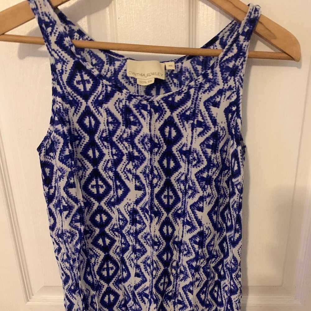 Cynthia rowley tank blouse